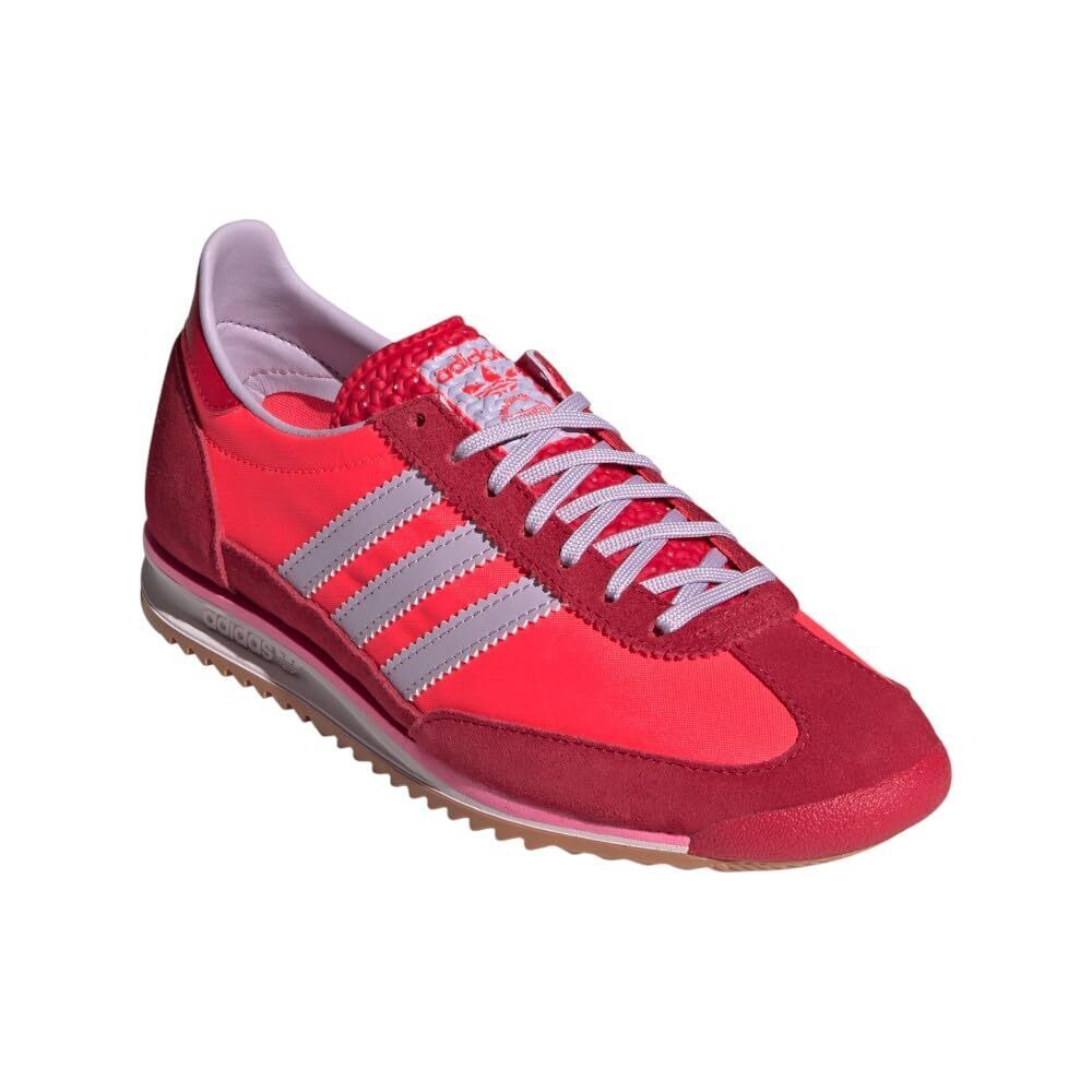 adidas Womens Sl 72 Og Lace Up Sneakers Shoes Casual - Red - Size 9 M NWT - Picture 2 of 7